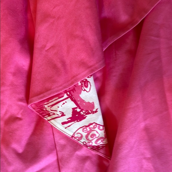 Lilly Pulitzer Strapless‎ Dress in Elegant Pink-with rhinestones/beads-worn 2x - Picture 3 of 8